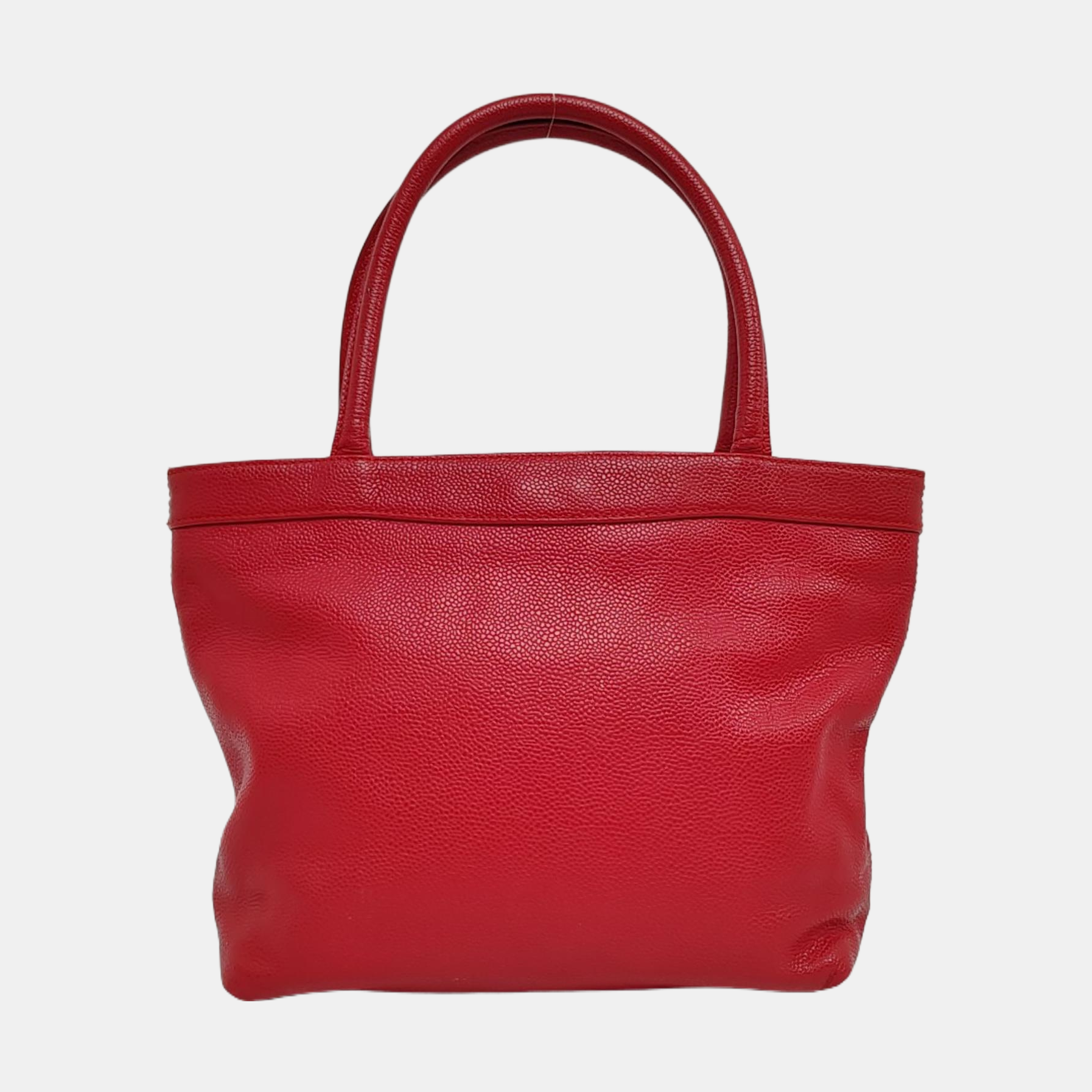 Grained Calfskin Red