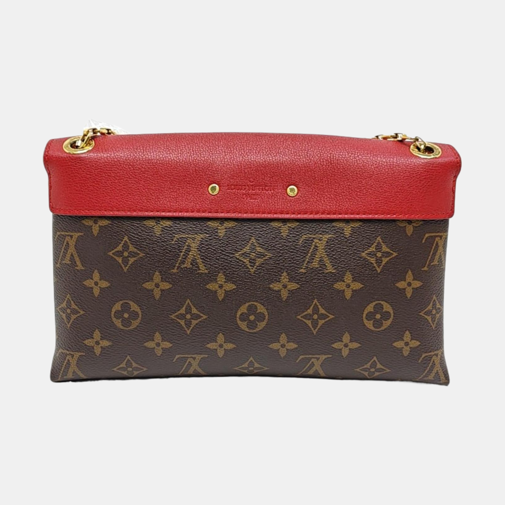 PALLAS BB Monogram Coated Canvas Brown