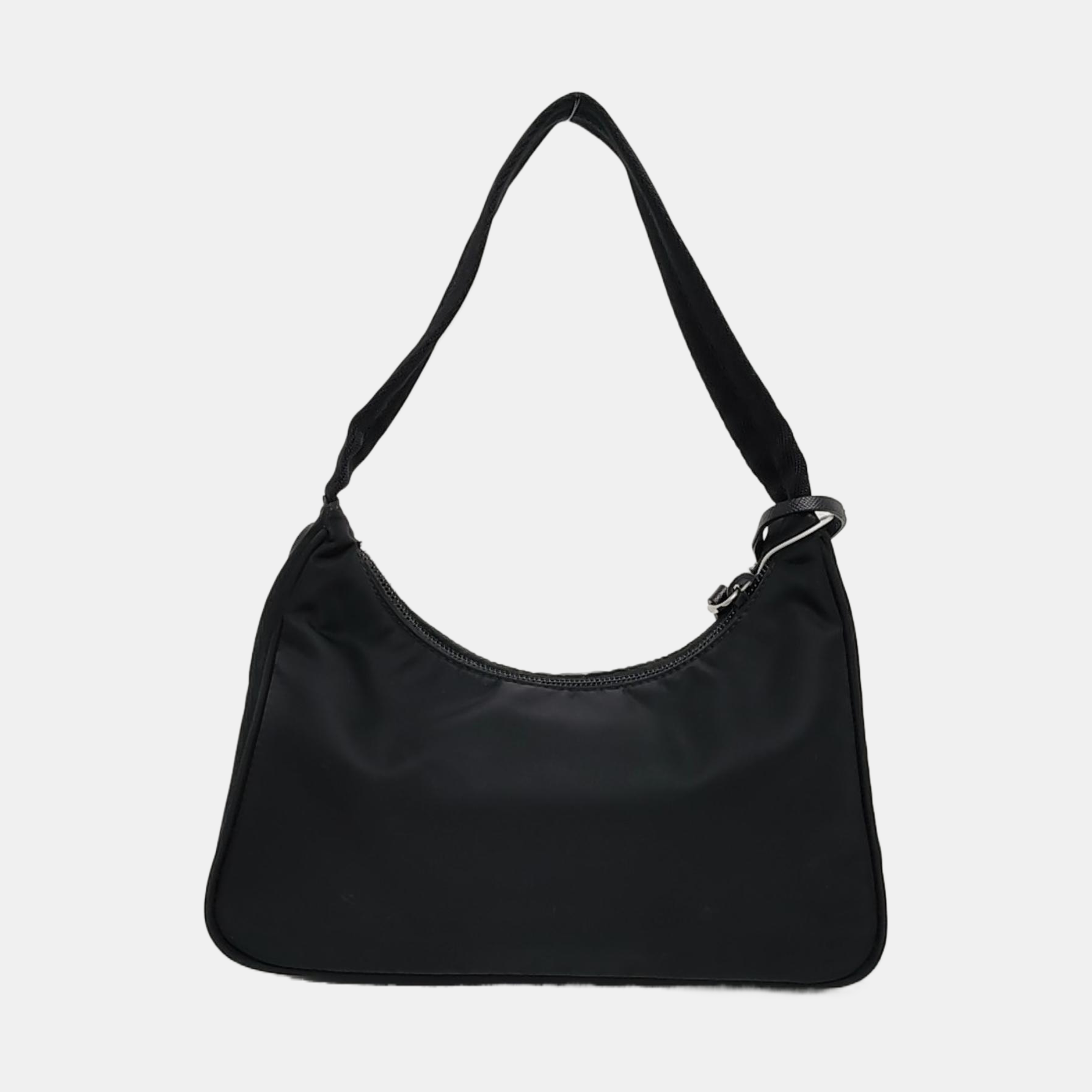 Authenticated pre-owned  Re-Edition2000 Mini Nylon Black - Top Handle Bag at Looply