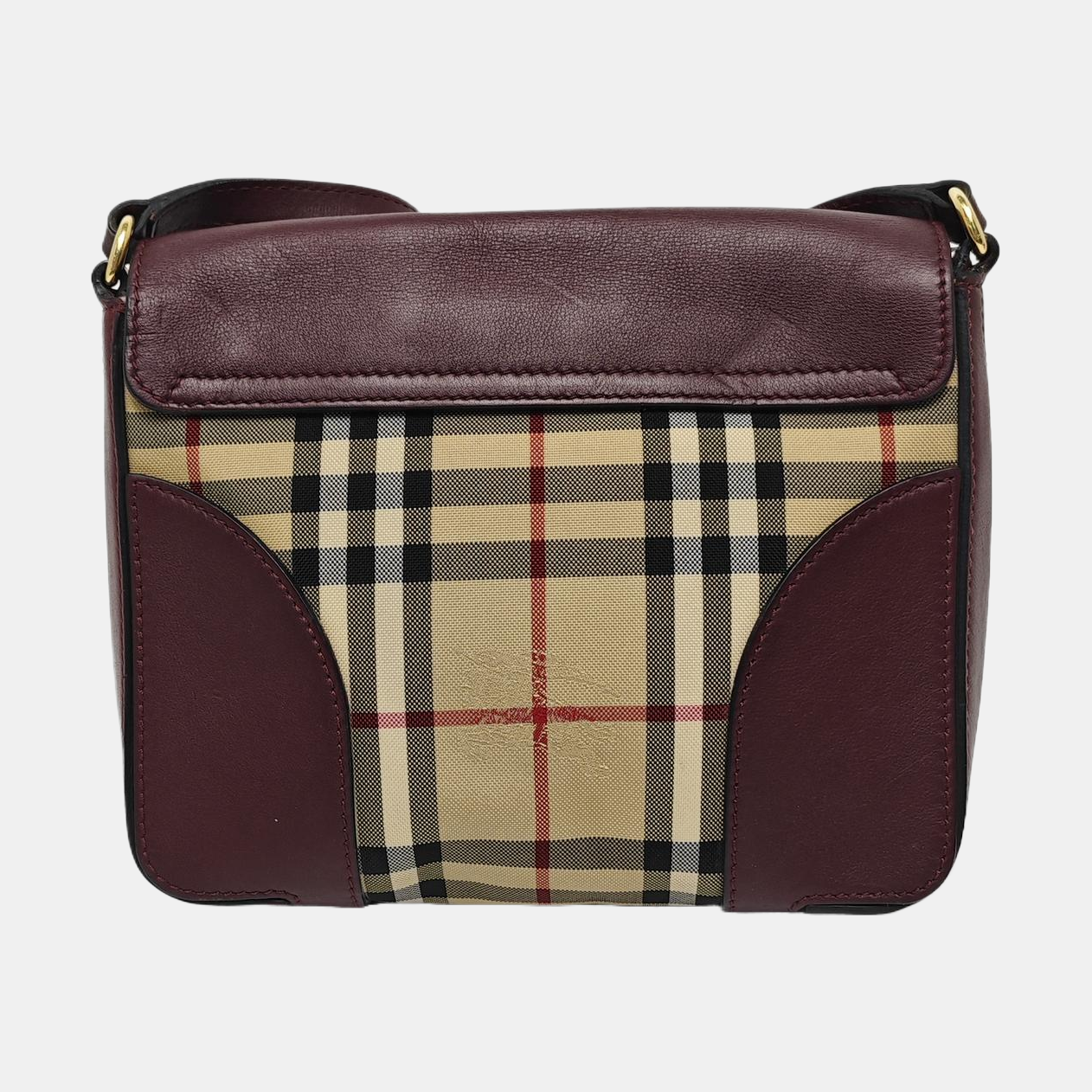 Calfskin Crossbody Bag Red