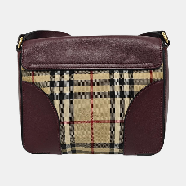 Calfskin Crossbody Bag Red