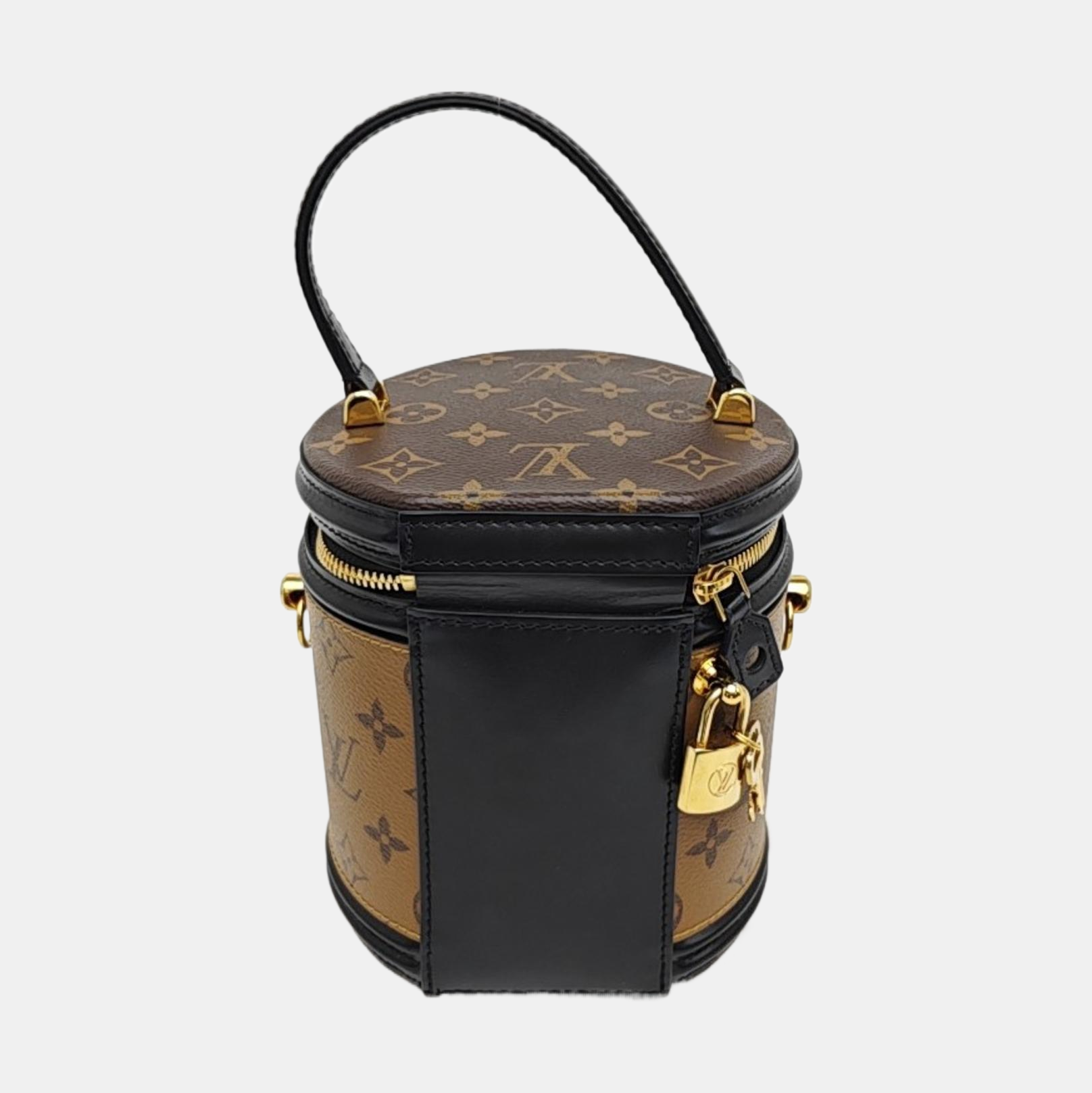 CANNES PM Monogram Coated Canvas Brown
