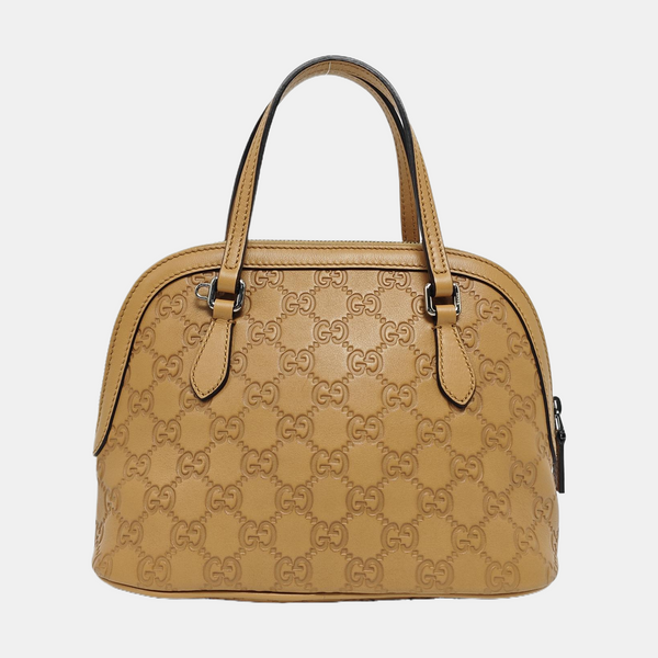 Dome Monogram Calfskin Beige