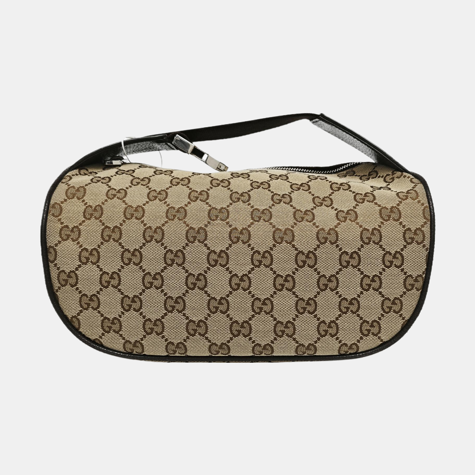 Monogram Canvas Crossbody Bag Beige