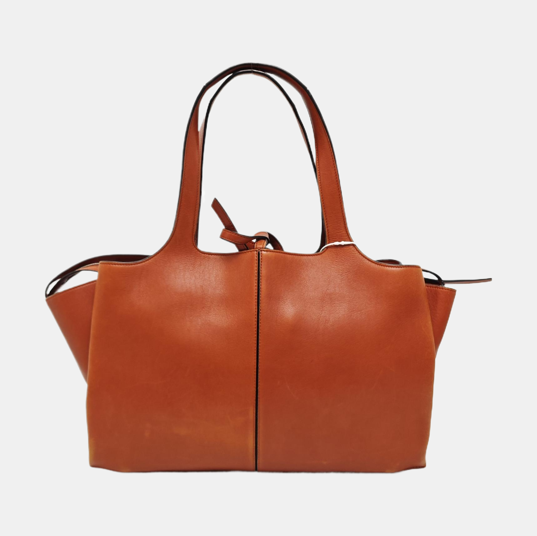 TRI FOLD Calfskin Red