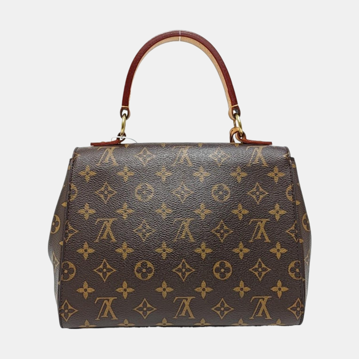 CLUNY PM Monogram Coated Canvas Brown