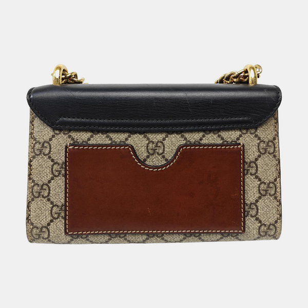Padlock Small Monogram Coated Canvas Multicolor