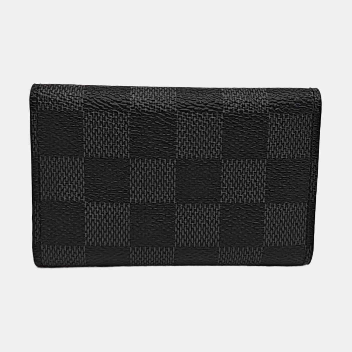 Damier Graphite Coated Canvas Wallet Gray