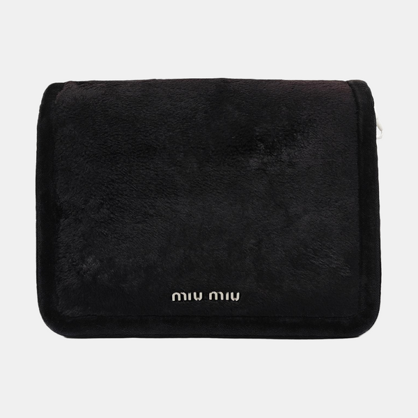 Fabric Shoulder Bag Black
