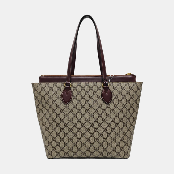 Monogram Coated Canvas Shoulder Bag Black