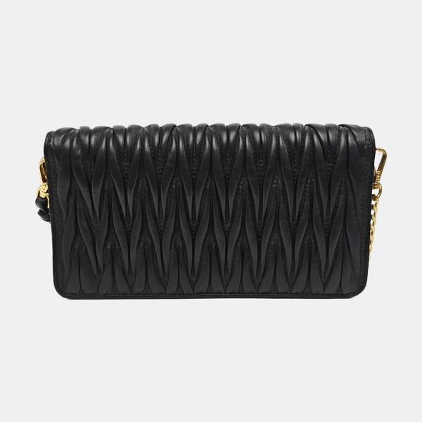 Matelassé Lambskin Black
