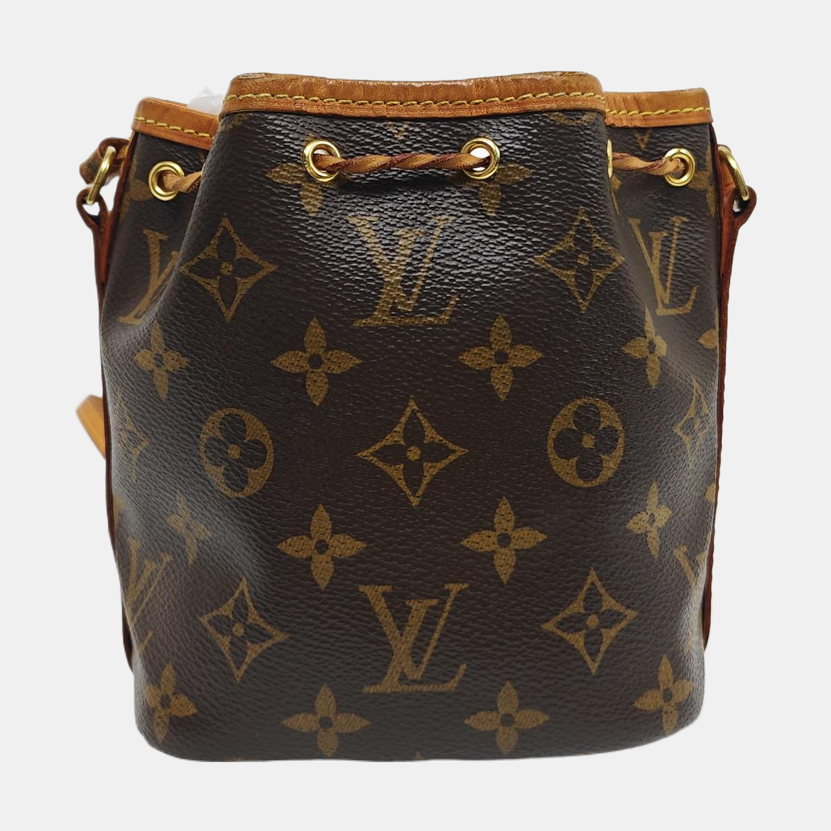NÉONOÉ Nano Lona Revestida Monogram Marrón