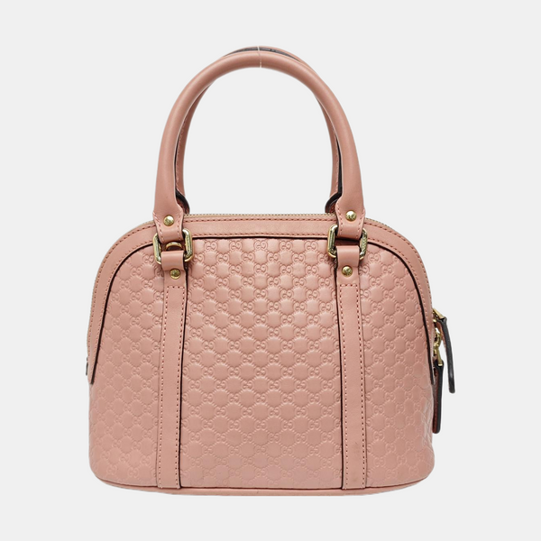 Microguccissima Monogram Calfskin Beige