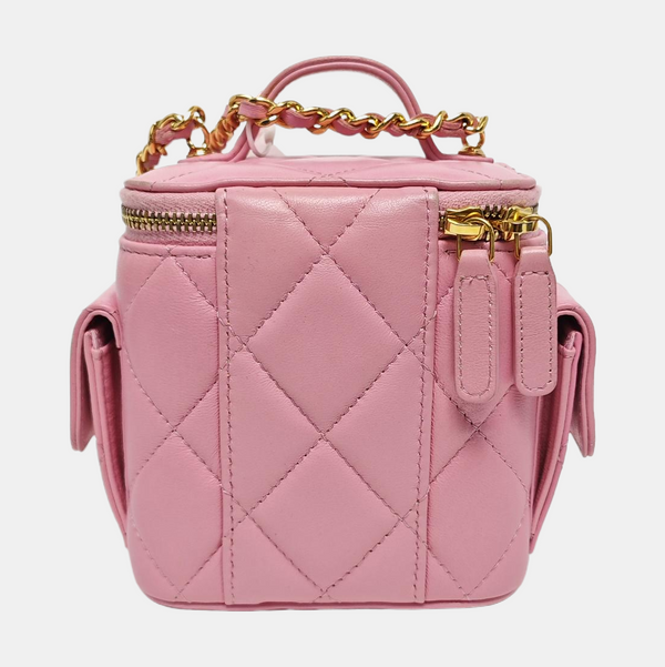 Quilted Lambskin Pink