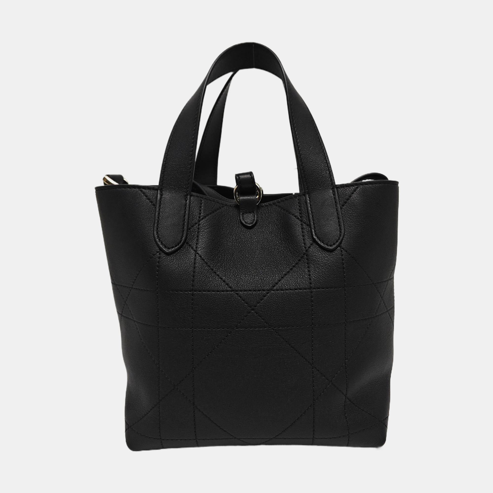 Toujours Small Cannage Calfskin Black