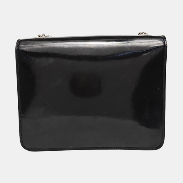Interlocking G Small Calfskin Black