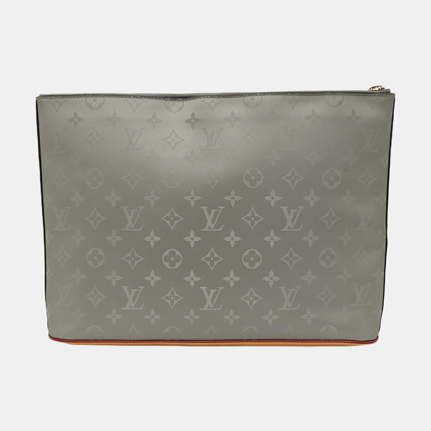 Monogram Coated Canvas Gray