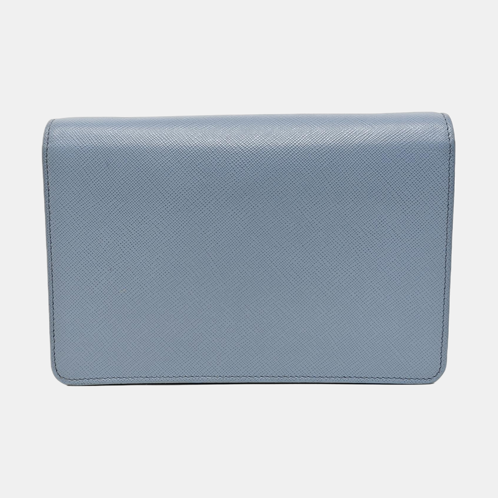 Calfskin Shoulder Bag Blue