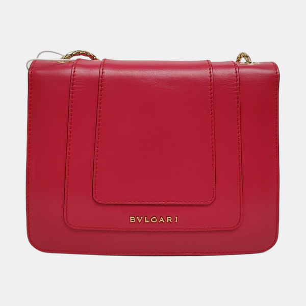SERPENTI FOREVER Calfskin Red