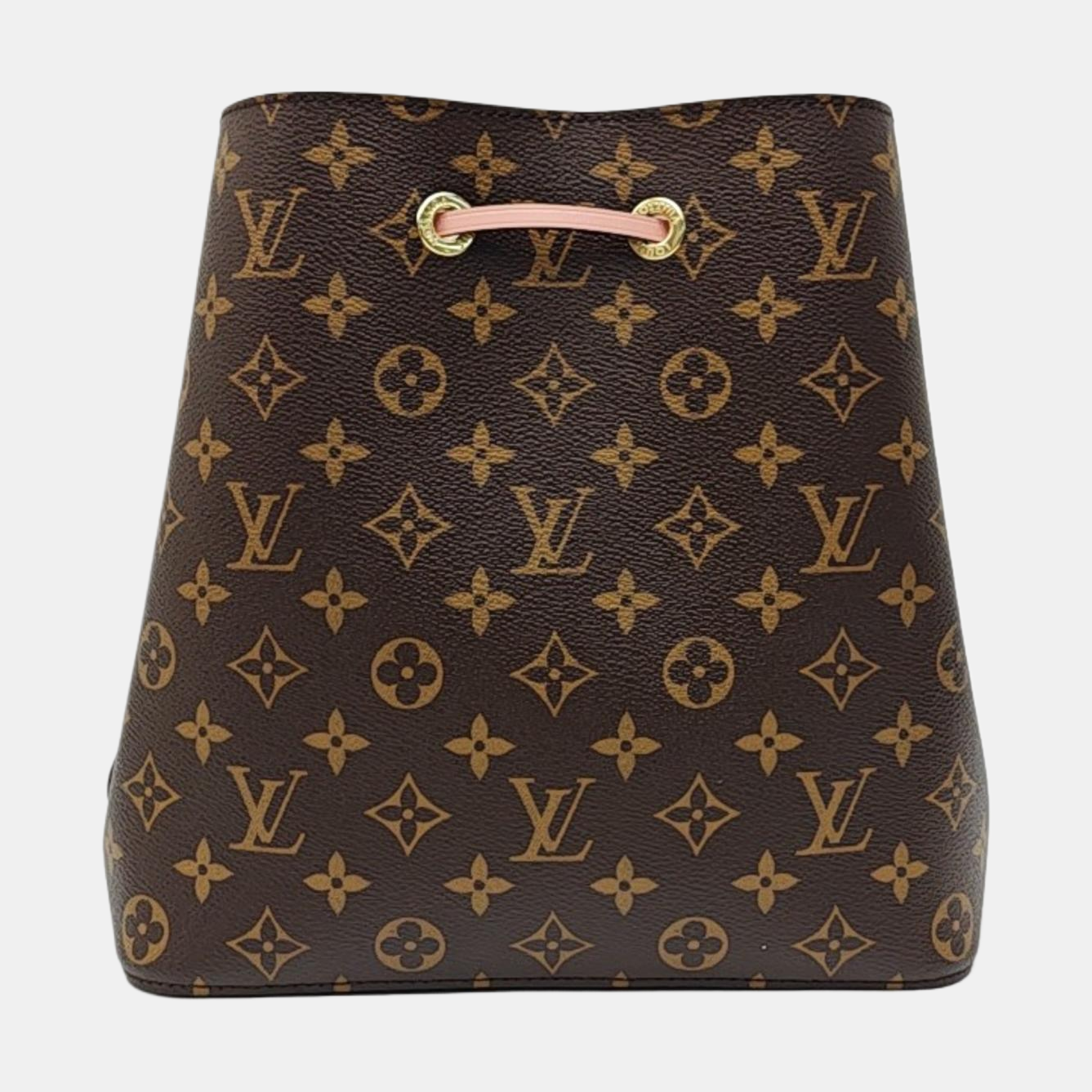 NÉONOÉ MM Monogram Coated Canvas Brown