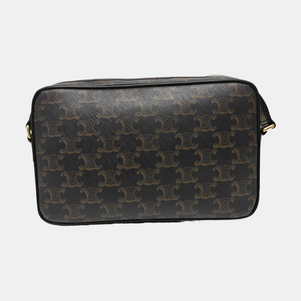 TRIOMPHE Medium Coated Canvas Black