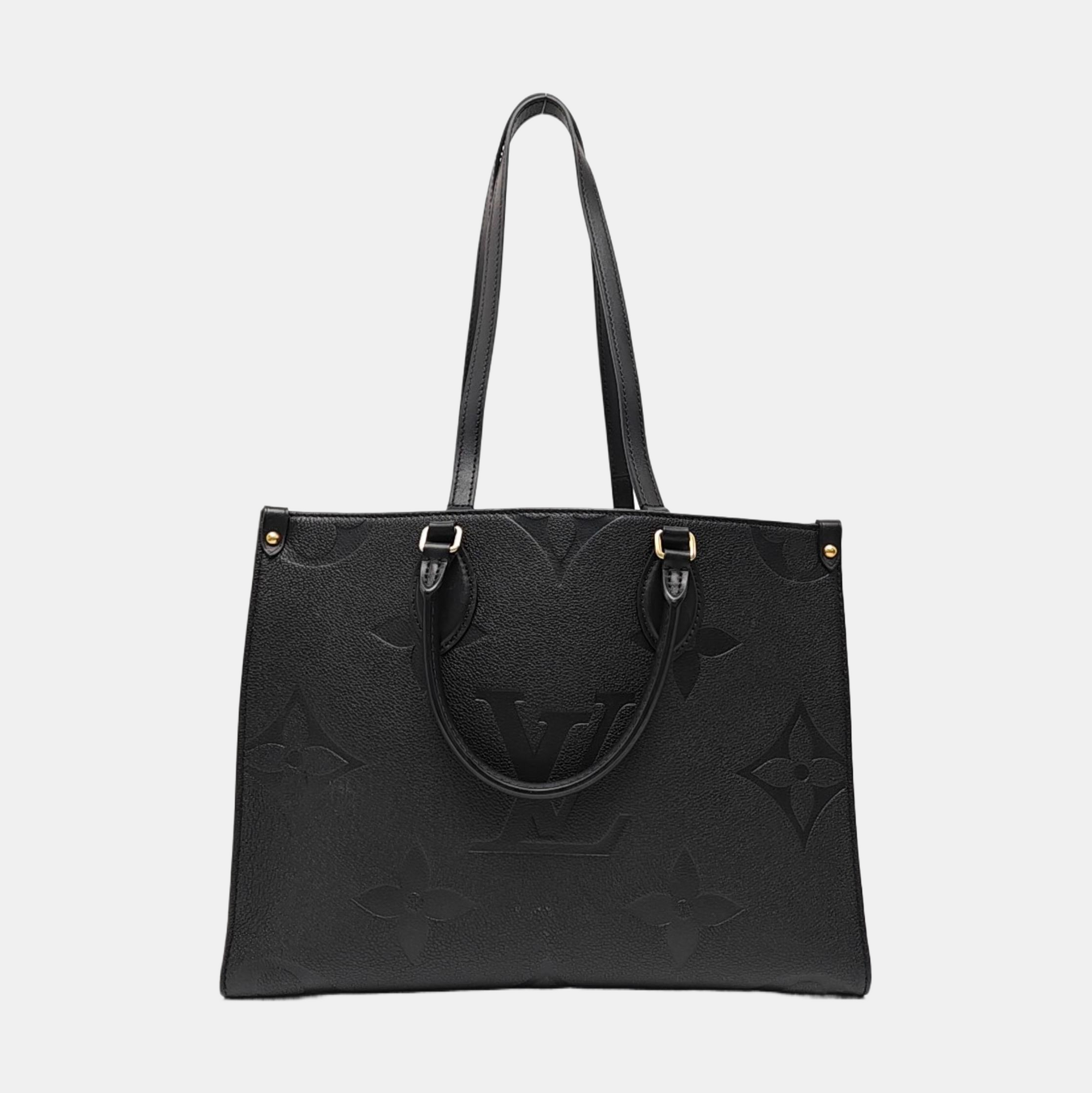 ONTHEGO MM Monogram Calfskin Black