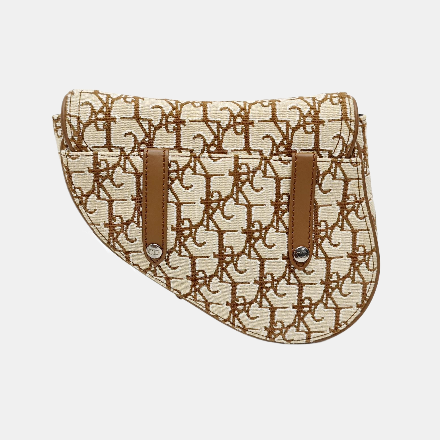 Saddle Mini Oblique Canvas Beige