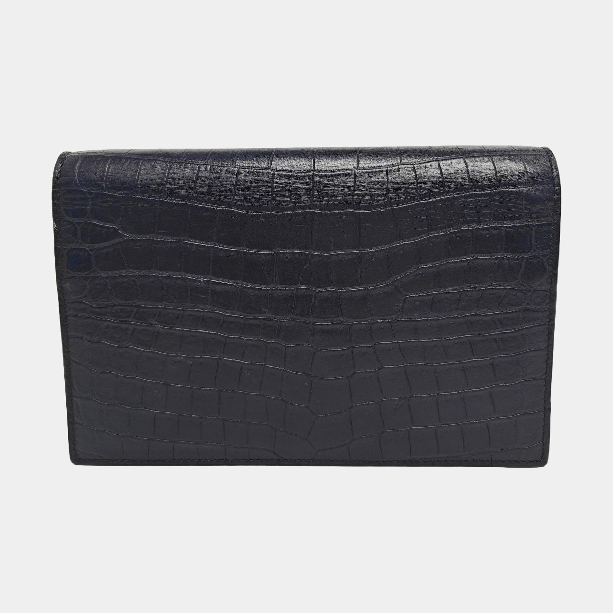Authenticated pre-owned  KATE Calfskin Blue - Shoulder Bag at Looply