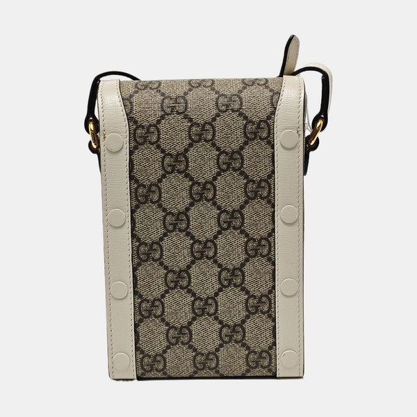 Horsebit 1955 Mini Coated Canvas Beige