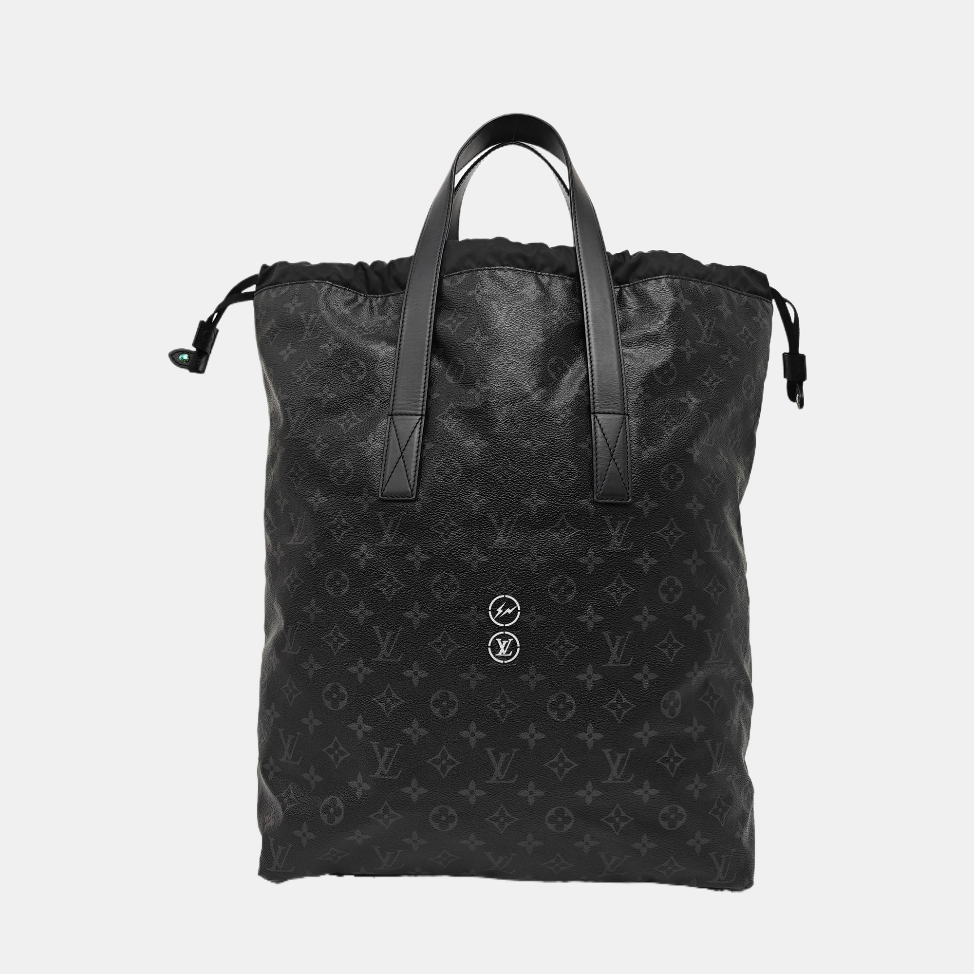 CABAS LIGHT Monogram Coated Canvas Black