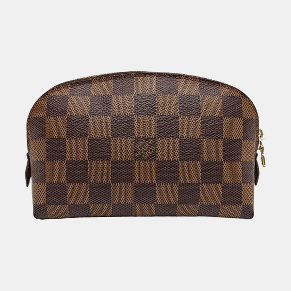 COSMETIC PM Damier Ebene Coated Canvas Brown