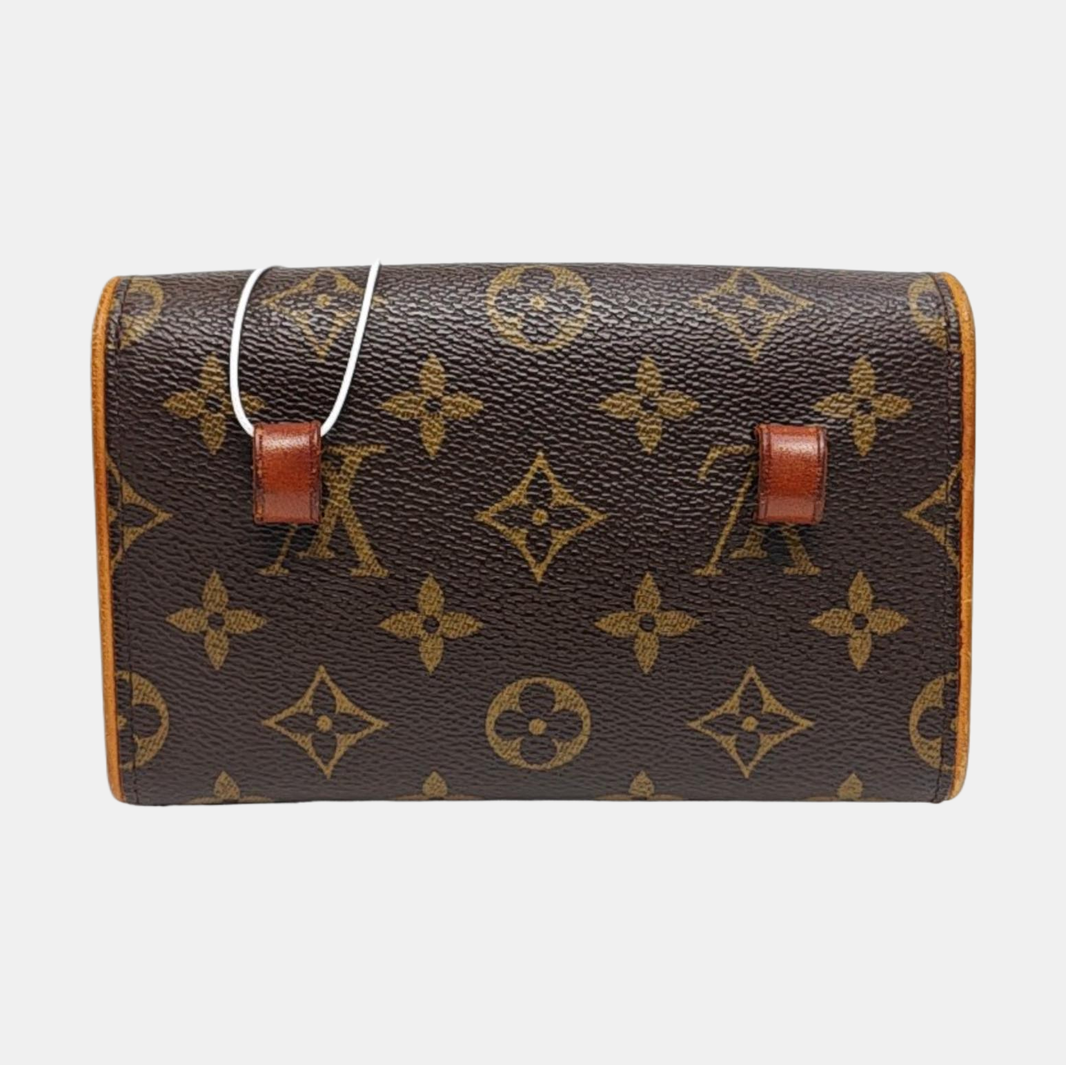 FLORENTINE Monogram Coated Canvas Brown