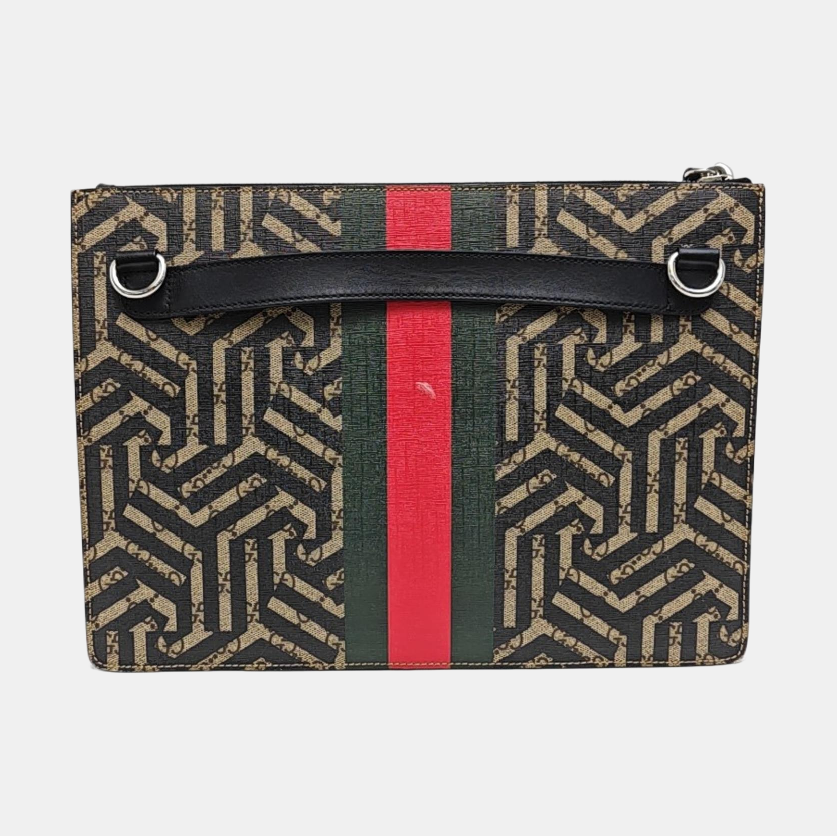 GG Supreme Monogram Coated Canvas Multicolor