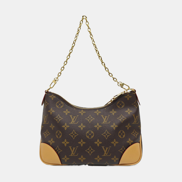 BOULOGNE Monogram Coated Canvas Brown