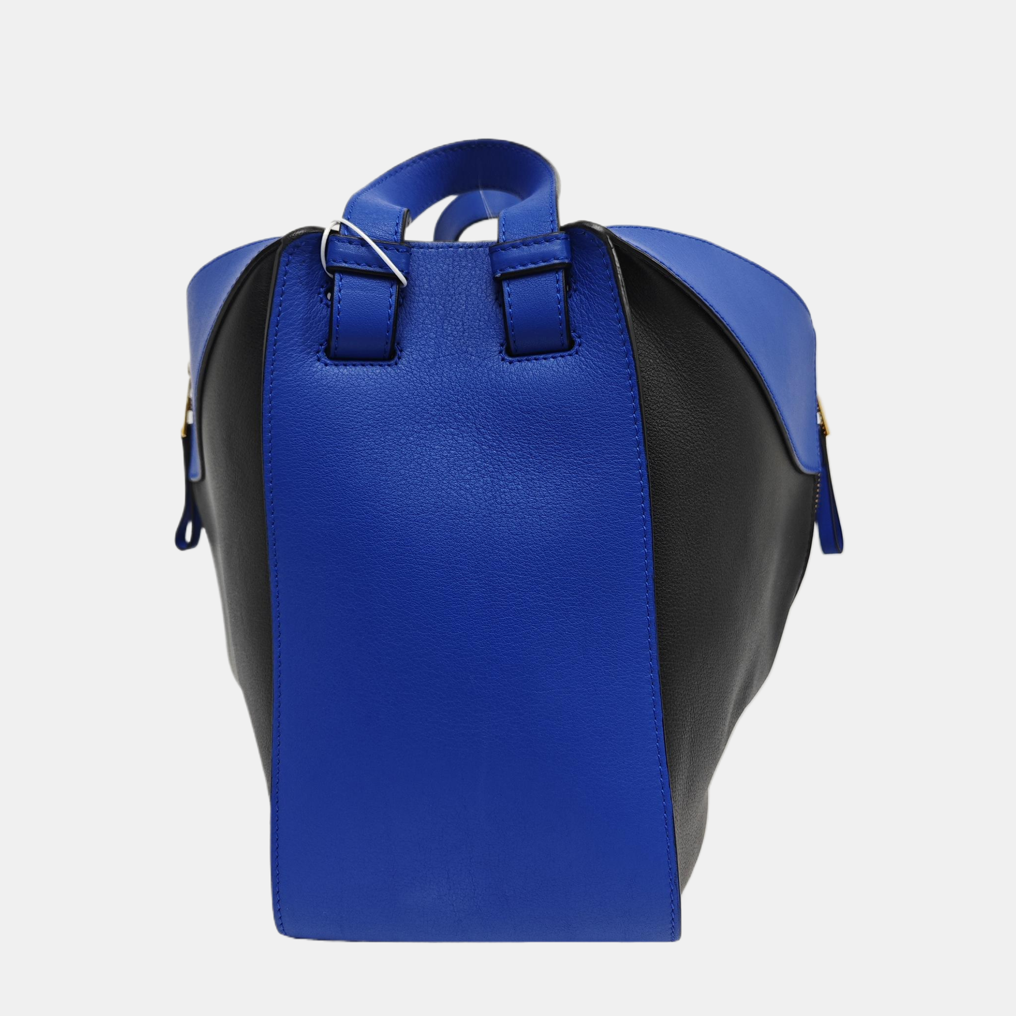 Hammock Small Calfskin Blue