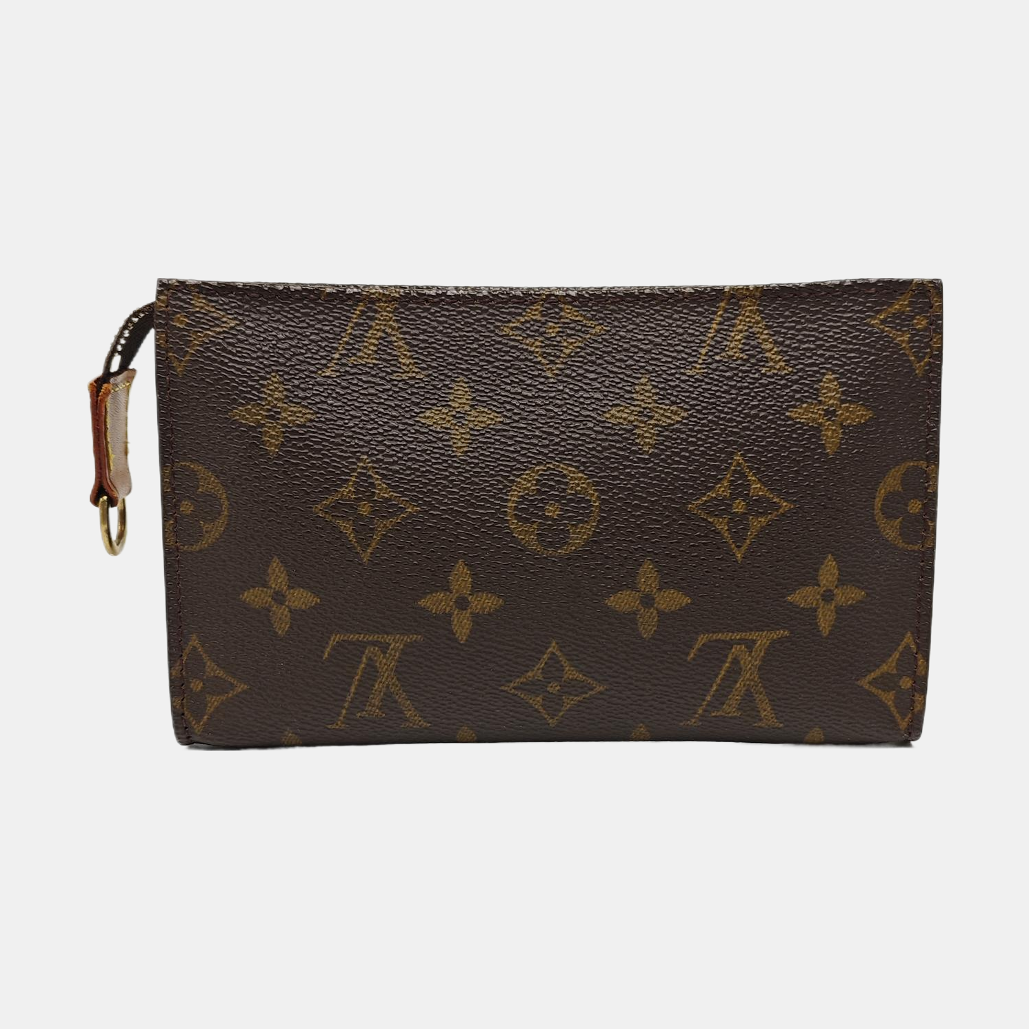 BUCKET Monogram Coated Canvas Brown