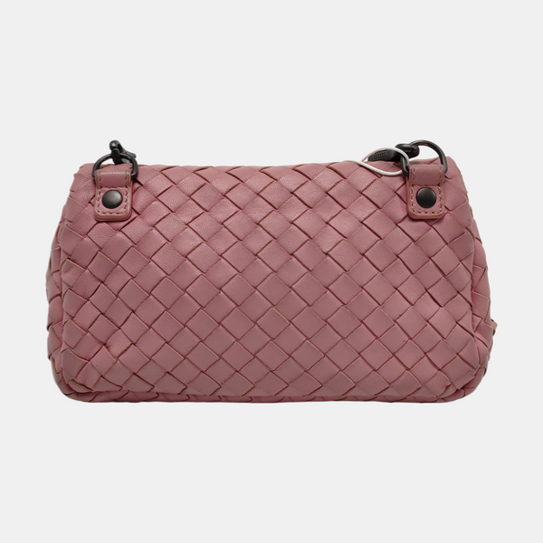 Lambskin Crossbody Bag Pink