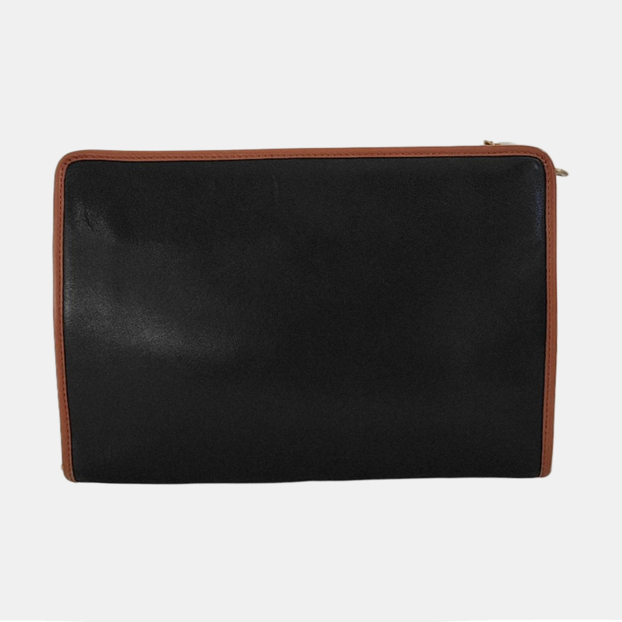 MACADAM CLUTCHES Coated Canvas Black