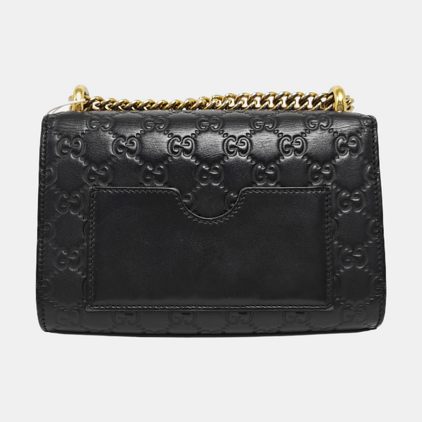 Padlock Small Monogram Calfskin Black