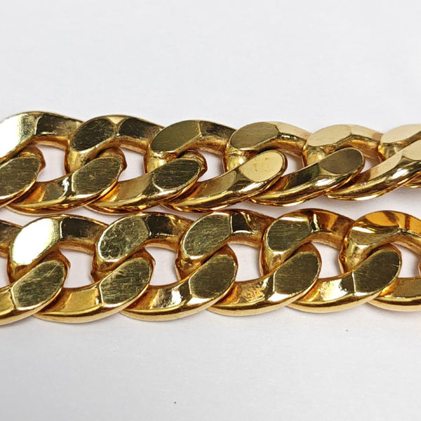 CD Icon Metal Gold Necklace