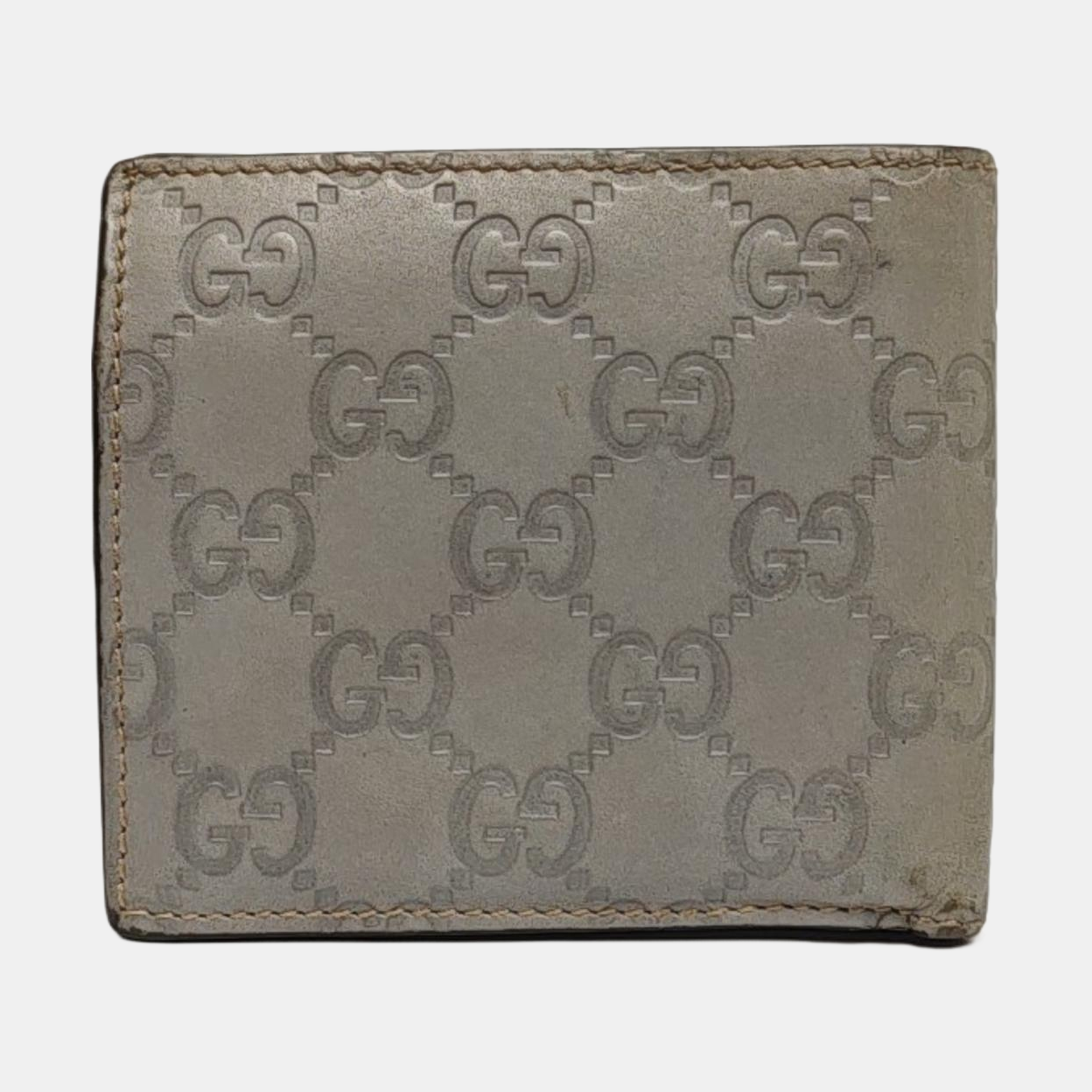 Monogram Calfskin Wallet Gray