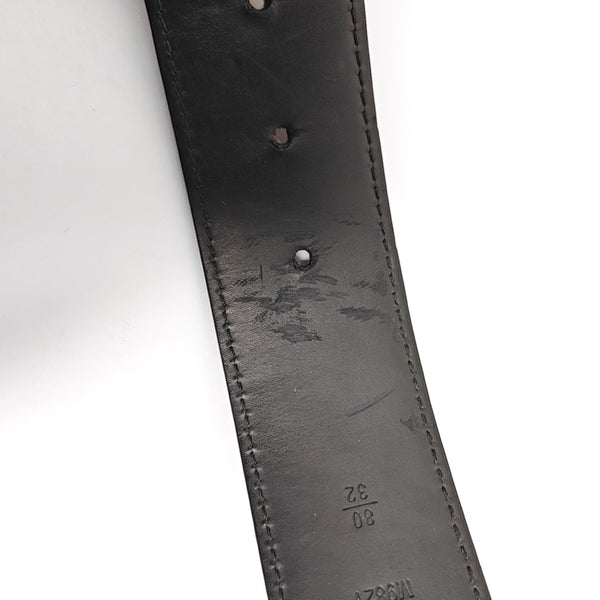 Coated Canvas Belt Brown