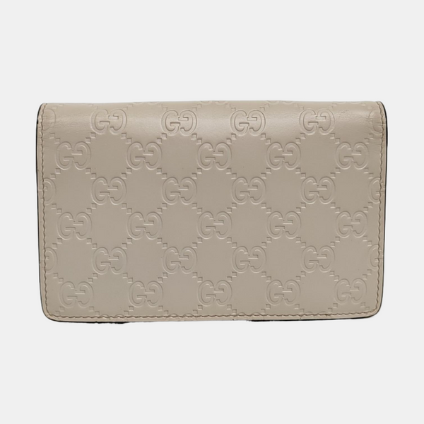 GG Supreme Mini Calfskin White
