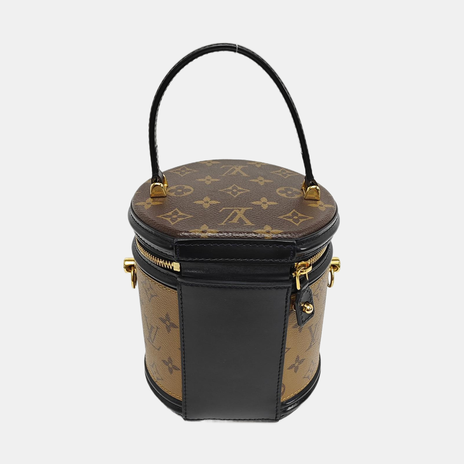 CANNES PM Monogram Coated Canvas Brown