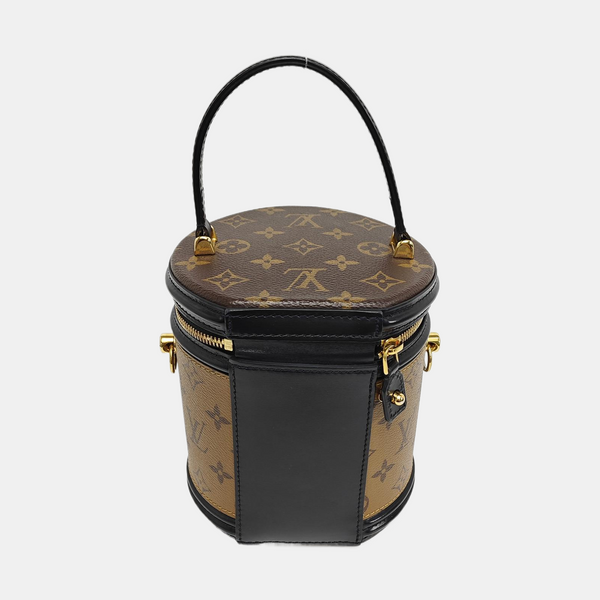 CANNES PM Monogram Coated Canvas Brown
