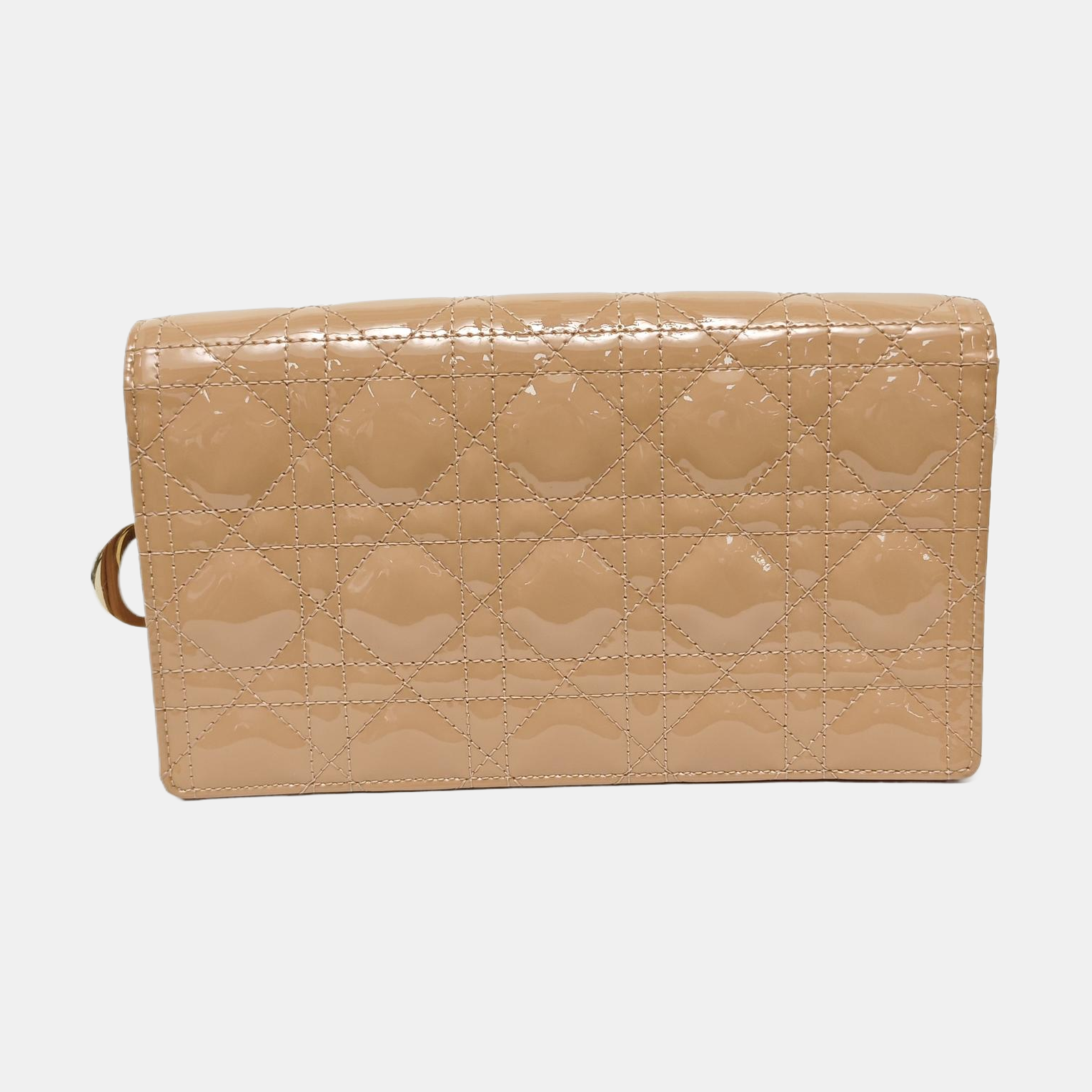 Lady Dior Small Cannage Patent Leather Pink