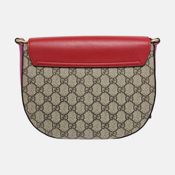 Padlock Medium Monogram Coated Canvas Multicolor