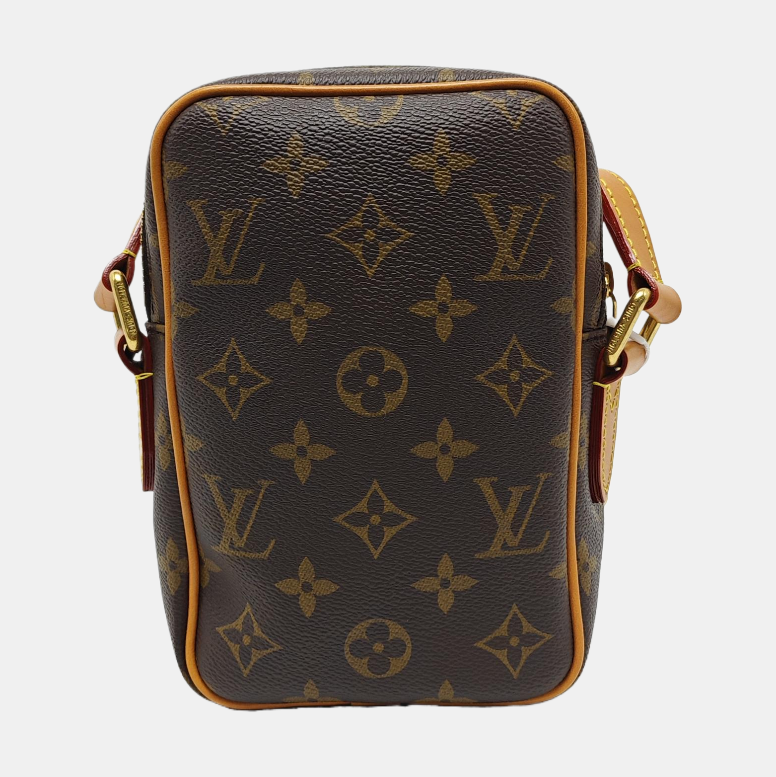 AMAZON Monogram Coated Canvas Brown