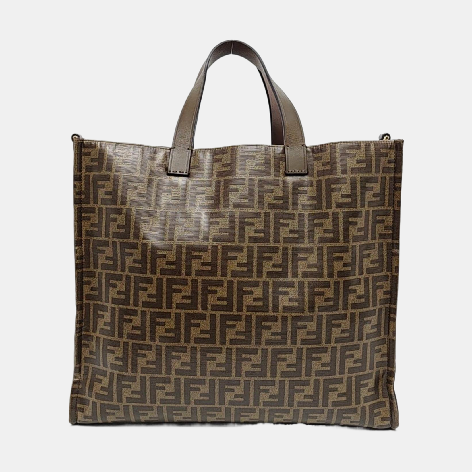 Mania Coated Canvas Brown