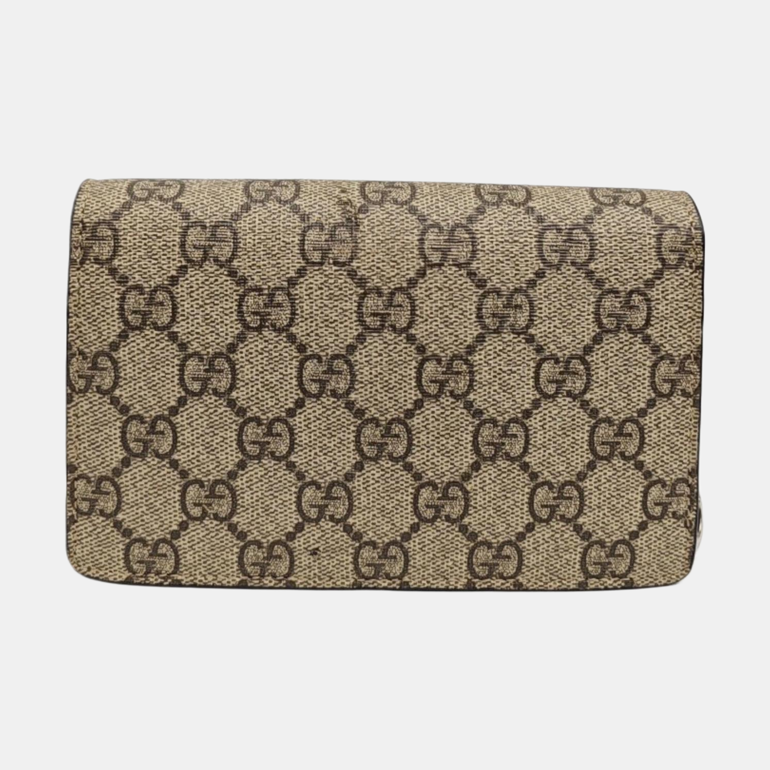 Dionysus Super Mini Monogram Coated Canvas Beige